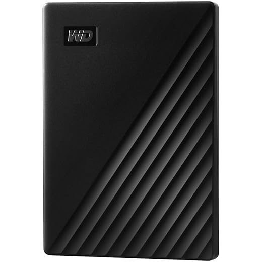 Western Digital WD 2TB My Passport Portable Hard Disk Drive, Compatible with Windows and Mac, External HDD-Black