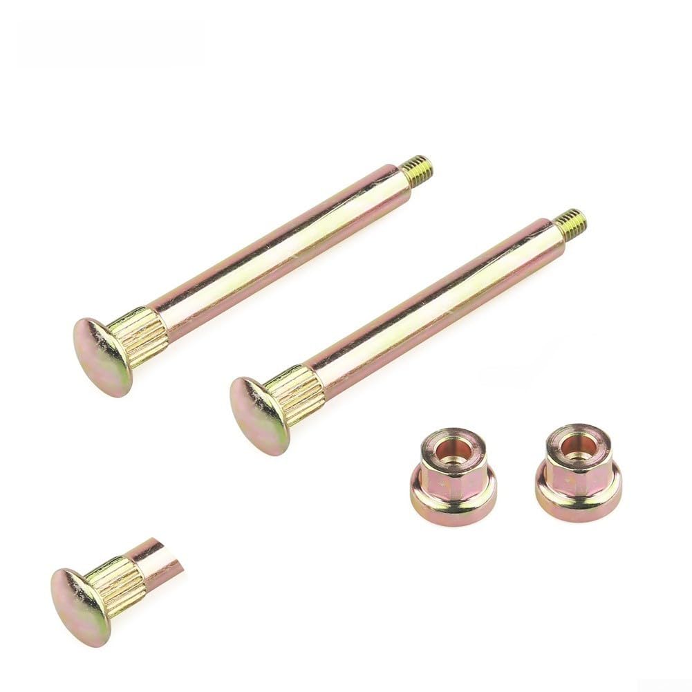 Yuanpgky Kit di riparazione perno e boccola per cerniere in acciaio, per Wrangler 1994-2006, ricambio OEM 55176366, 55176367, 55176368, 55176369, 6504417