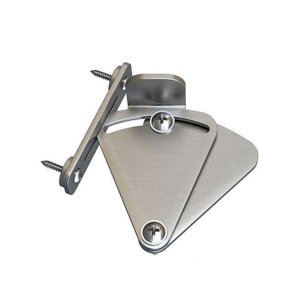 Serrure anti-ouverture pour porte de grange coulissante évitant le glissement du loquet