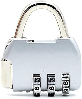 ZECHAO Cycling Lock,high security Bicycle Lock Weatherproof Safety Padlock Outdoor Heavy Duty 3-Digit Password Lock Travel Padlock Cycling Locks