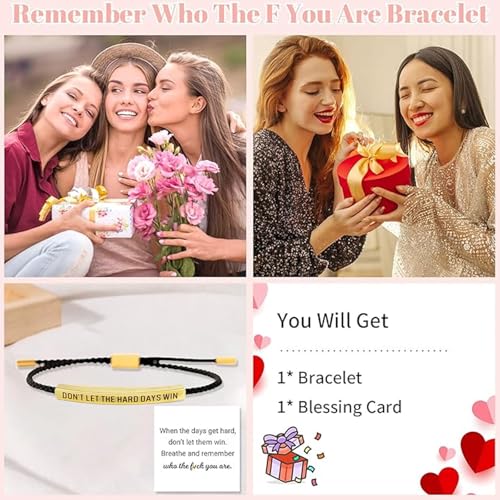 Dont Let the Hard Days Win Bracelet for Women Engraved Bracelets for Women Stainless Steel Serenity Prayer Bracelet Inspirational Bracelet for Women Men Inspirational Jewelry Gifts 5