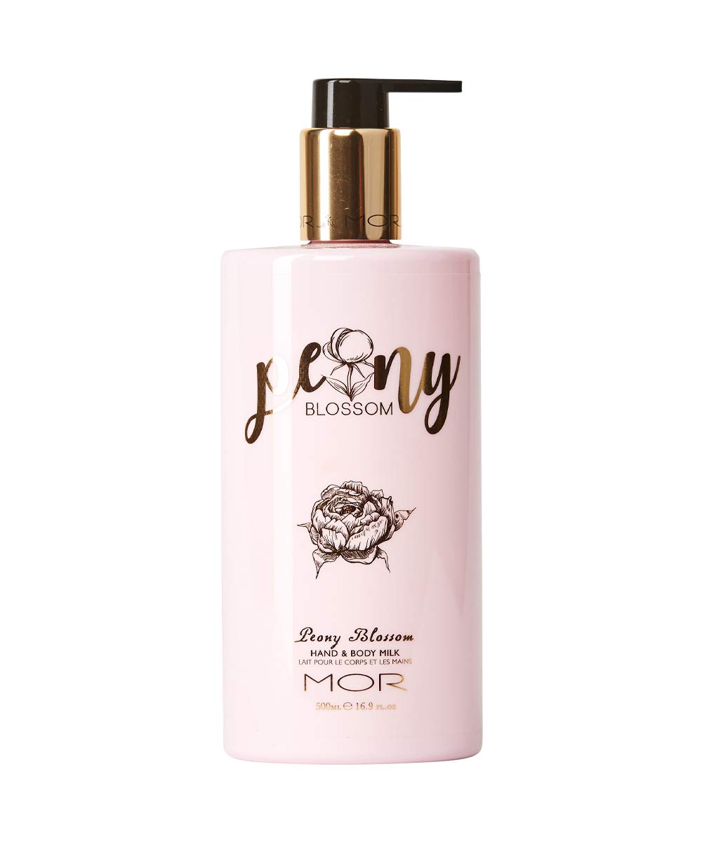 MOR Peony Blossom Hand & Body Milk 500ml