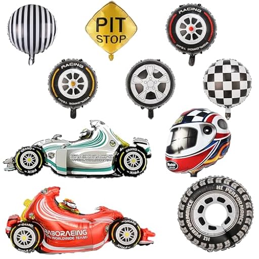 Globos de Coche de Carreras, Decoración de Coches para Cumpleaños, 10 Piezas Auto Globos Decoracion, Auto Aluminio Globos, Suministros de Fiesta de Cumpleaños de Coche de Carreras | Ya disponible en tu tienda friki favorita! En mundofriki.es! Globos de Coche de Carreras, Decoración de Coches para Cumpleaños, 10 Piezas Auto Globos Decoracion, Auto Aluminio Globos, Suministros de Fiesta de Cumpleaños de Coche de Carreras | Ya disponible en tu tienda friki favorita! En mundofriki.es!