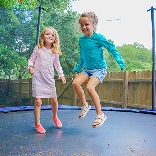 Vapor Apparel Youth UPF 50+ UV Sun Protection Long Sleeve Performance Hooded Dress for Outdoor Lifestyle4