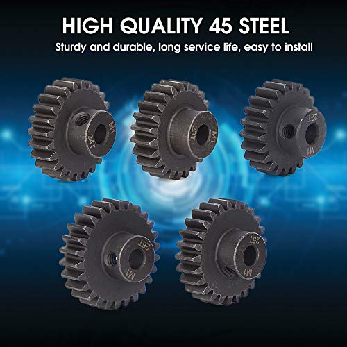 VGEBY Ingranaggio Auto RC, 5 Pezzi 22T 23T 24T 25T...