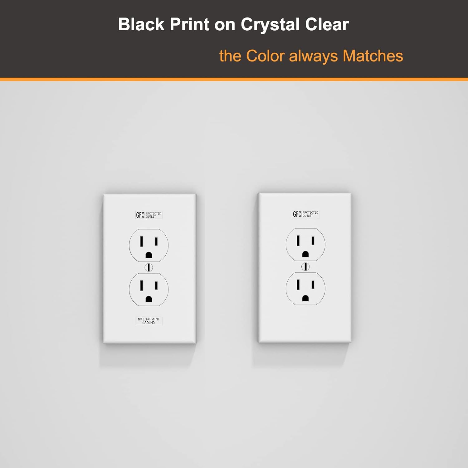 Amazon.com : GFCI AFCI Protected Outlet Receptacle Plates ...
