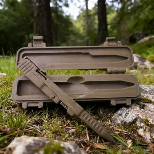 Tactical 3D Printed Ballpoint Pen - Refillable Smooth Writing Tool - Image 3