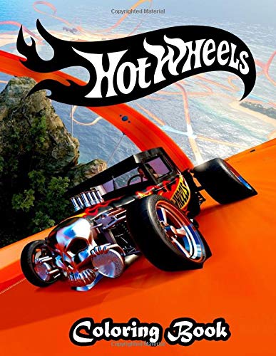 Hot Wheels Coloring book: Drawing Art 8.5 x 11" pages, one side Hot Wheels Coloring Book. Over 50 Great Illustration about Hot Wheels Coloring Book. A Perfect Gift For Kids And Adults
