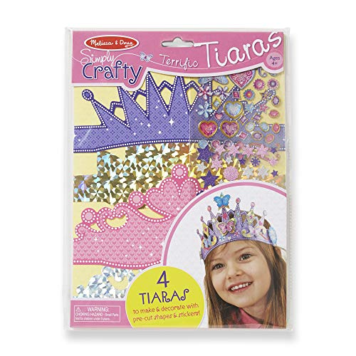 Melissa & Doug Simply Crafty Terrific Tiaras Jewelry-Making Kit