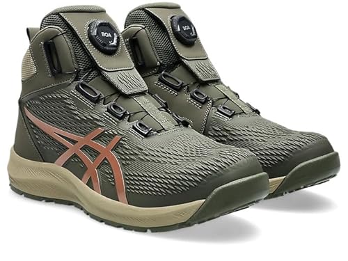 [�A�V�b�N�X] ���[�L���O ���S�C ��ƌC �E�B���W���u CP122 BOA �}���g���O���[��/���[�Y�S�[���h 27.0cm 3E JSAA�K�iA��F�� A���c �n�C�J�b�g �|���E���^�� BOA