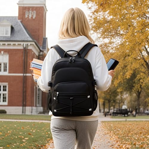 mygreen Stylish and Functional Teen Backpack - The Perfect Companion for Every Adventure Black2
