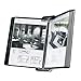 Tarifold Wall Mount Reference System - 10 Double-Sided Panels - 20 Sheet Capacity - Universal Size Panels (Letter-Size/A4) - Black - VEO Design (V714527)