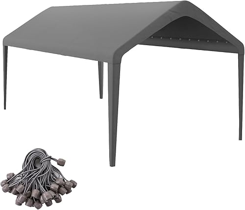 Miniatura 1 de Funda de repuesto para toldo de 12 x 20 pulgadas, funda de repuesto para cochera, lona Oxford 800D impermeable y protegida contra rayos UV con