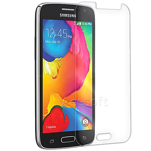 Ultra-Crystal Clear Explosion-Proof Tempered Glass Screen Protector Film Guard Shield Saver Armor Cover Compatible with Samsung Galaxy Avant 4G SM-G386T Net10