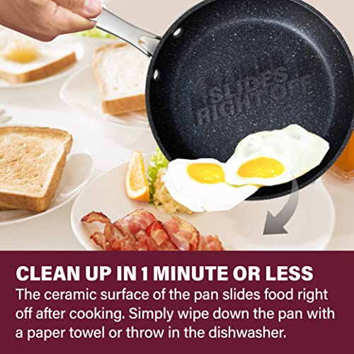 Granitestone 13 Pc Pots and Pans Set Non Stick Cookware Set, Kitchen Cookware Sets, Pot and Pan Set, Pot Set, Hard Anodized Non Stick Pots and Pans Set with Lids, Nonstick Cookware Set Dishwasher Safe