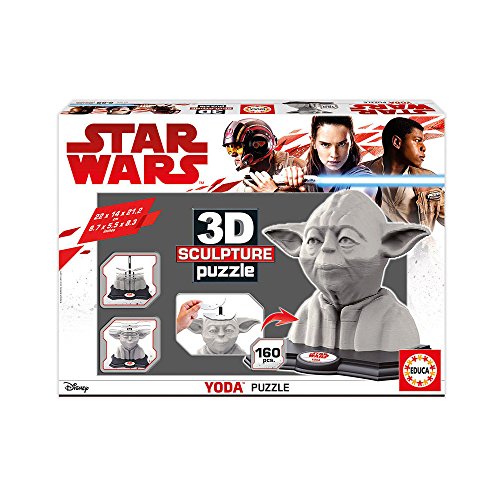 Educa - 3D Sculpture Puzzle Yoda (16501)