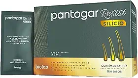 Pantogar Resist Silício 10g - 30 sachês