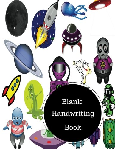 Blank Handwriting Book: Cursive Handwriting. Large 8.5 in by 11 in Notebook Journal 100 Pages