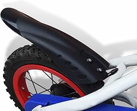 Kit Parafango in PVC per Bici Bambini Protezione Anteriore e Posteriore per Modelli da 12 a 20 Pollici (Stile 1)