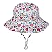 iClosam Sombrero Bebe NiñO O NiñAs Verano UPF 50+ Transpirable Seco RáPido Ajustable De Sol Gorra Bucket Hat De Playa