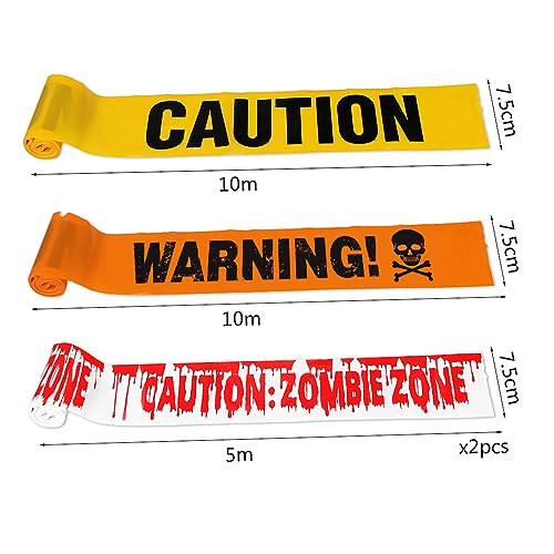 Halloween Warnbänder für kreative Dekoration