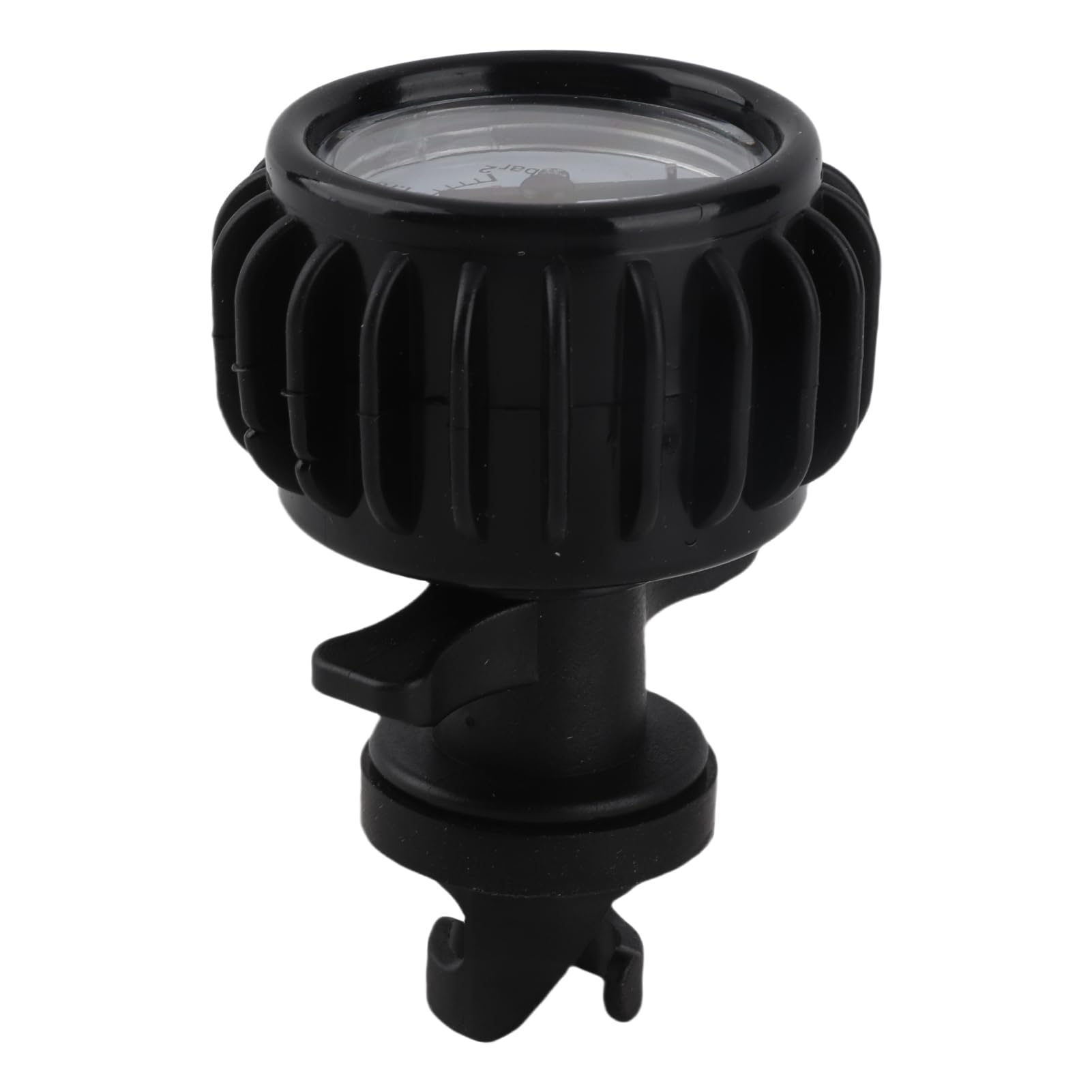 Keenso-Schlauchbootbarometer, 0-2 BAR oder 0-30 PSI, Luftdruckmesser, Messwerkzeug für unidirektionales Manometer, Gummiboot/Schlauchboot/Kajak/Floß
