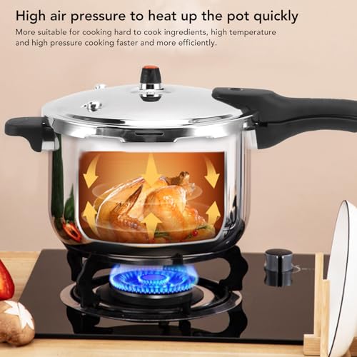 Olla a presión de acero inoxidable 2 L miniatura 4