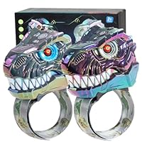 Dinosaur Kids Walkie Talkies Wrist 2 Pack Long Range, T-Rex Dinosaur Toys for Kids 3-5 5-7 8-12 Outdoor Camping 2 Way Radios Toys for Boys Girls Age, Christmas Birthday Party Gifts