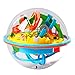 AILOVA Jeu d'action Et De Réflexe Boule Labyrinthe 3D Puzzle Ball Magic Intelligence Ball Labyrinthe Sphère Globe Jouets Défi Obstacles Jeu Cerveau Testeur Équilibre Formation (118 Barrières)