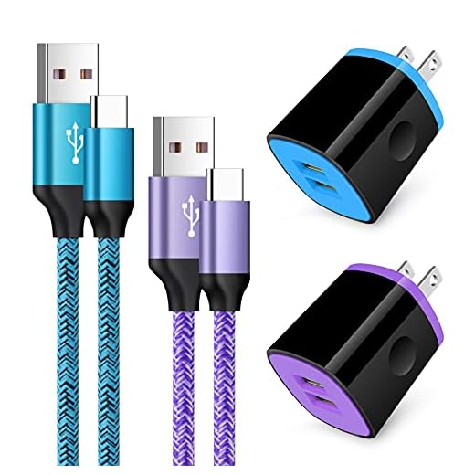 Type C Charger Fast Charger Block Wall Plug Android USB C Cord C Charger Cable Fast Charging for Samsung Galaxy S21 Ultra/S21 Plus/S21/S20/S20 FE/S10/S9/A10e/A32/S42/A51/A71/Note 20 10 9,Moto G8/G7