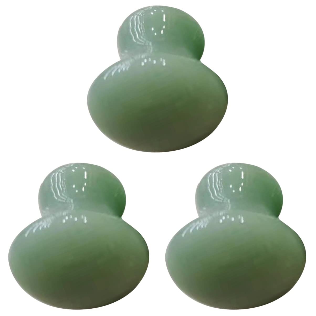 minkissy 3 Pcs Quartz Massager Tool for Face Stone Massager Scraping Stone Pressure