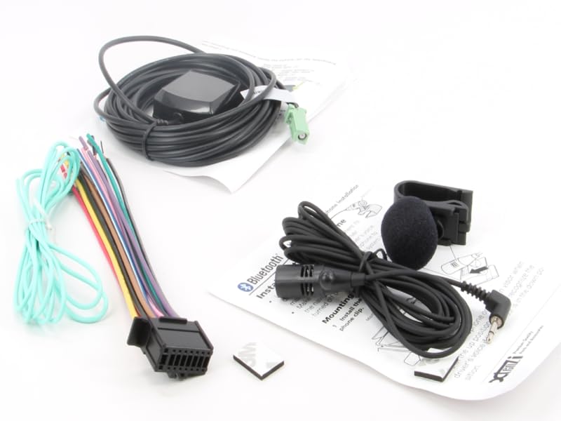 Xtenzi Car Audio 3 Pcs Cable Set XT3305 GPS MIC and Wire Harness Compatible with Pioneer AVIC-7000NEX 7100NEX 8000NEX 8100NEX