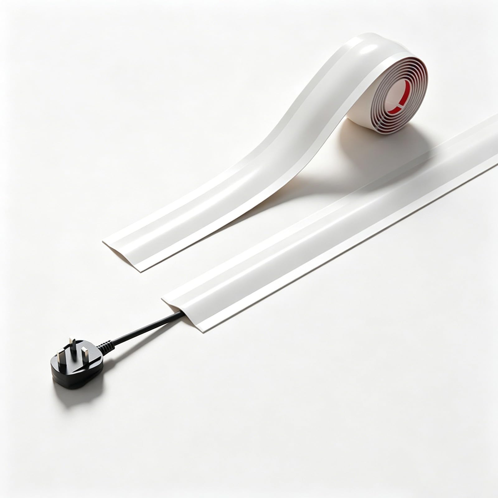 Flexible Cord Hider Self Adhesive Cable Covers Protector Cable Hiders