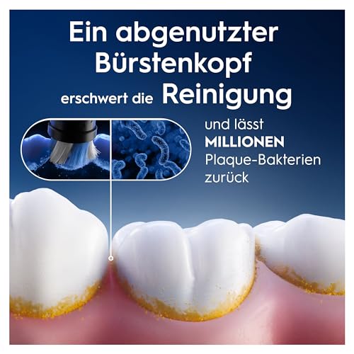 Oral-B iO Ultimative Reinigung – ORIGINAL Aufsteckbürsten für Elektrische Oral-B iO Zahnbürsten – Bürstenköpfe, Zahnbürstenaufsatz, Ersatzbürsten, Fortschrittliche Tiefenreinigung – Schwarz, 4 Stück – Bild 6