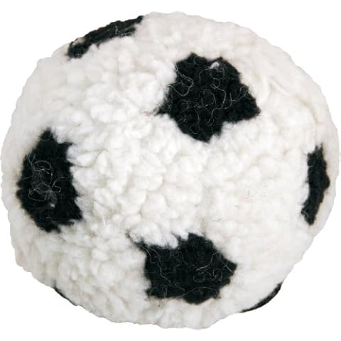 Dog Life Berber Soft Fleece Squeaky Football Toy Cover