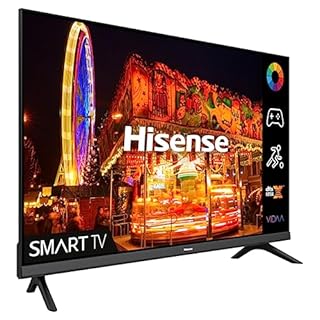 Hisense 32A4BGTUK (32 Inch) HD Smart TV, with Natural Colour Enhancer, DTS Virtual X, VIDAA U5 OS, Youtube, Netflix, Disney +, Freeview Play and WiFi (2022 NEW), Operating System VIDAA