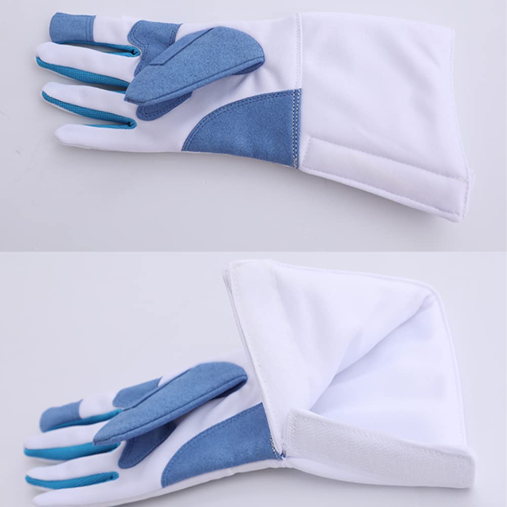 Gants d'escrime pour adultes et enfants, mitaines pour la pratique quotidienne de l'escrime, équipement d'escrime professionnel – (XXS-XXL)