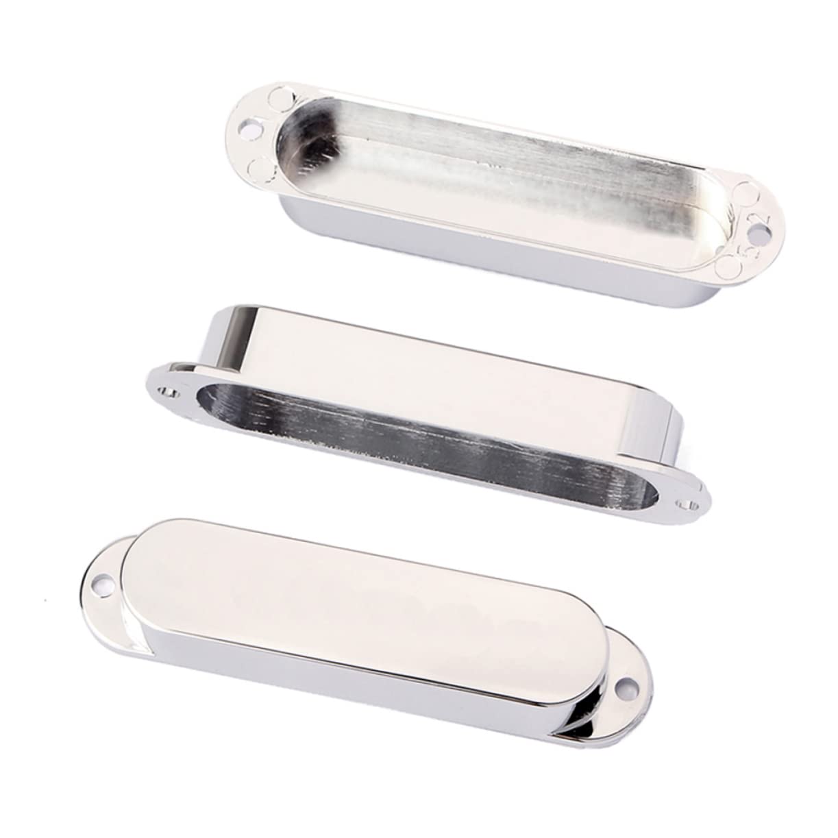 SUPVOX 3pcs Pickup Cover Guitar Pickups Humbucker Pickup Covers Bass Guitar Gold Guitar Pickup Covers Electric Guitar Pickup Covers Custom Guitar Pickup Covers Gitar Chrome Accessories