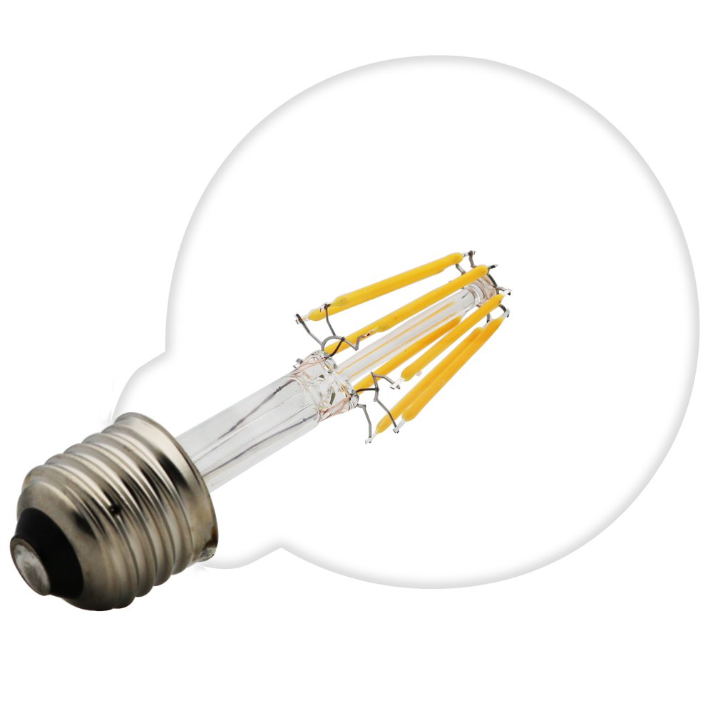 15 Pieza Edison Bombilla Retro Old Fashioned estilo tornillo LED Bombilla Regulable Deko de espiral de lámpara E27 220 V ámbar de color blanco cálido luces UK, Amarillo, E27 8 W 220 V