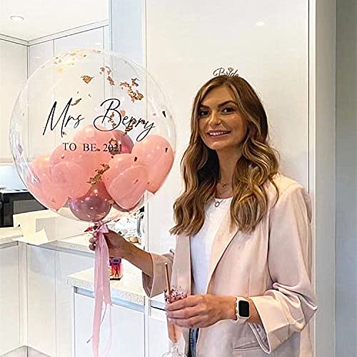 Bobo ballonnen 50 stuks, 20 inch helium stijl transparante bubble bobo-ballonnen voor LED-verlichting ballonnen… - Image 8