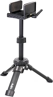 Set of Portable Shooting Rest Rapid Rifle Rest Tripod & Ultralight Rifle Clamp Saddle Aluminum Tripod Mount - HUNTPAL