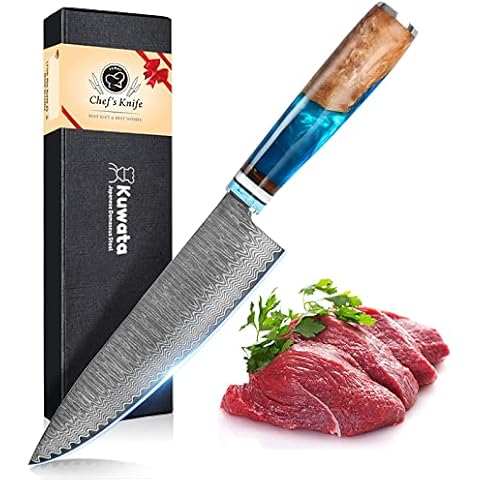 Kuwata Damascus Chef Knife Cover