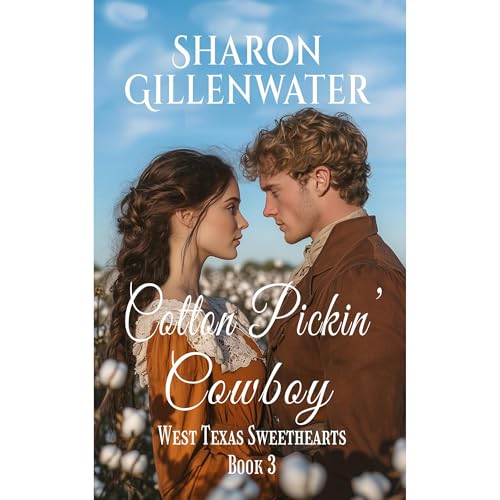 Cotton Pickin' Cowboy Audiolibro Por Sharon Gillenwater arte de portada