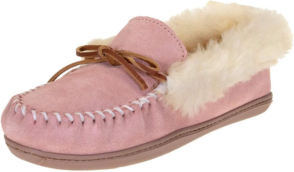 Minnetonka pink slippers Clearance