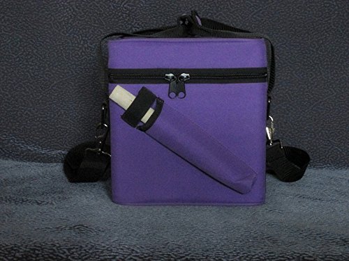 Violet Color Crystal singing Pyramid Carrying case 10 inch/ Singing Pyramid Carrier