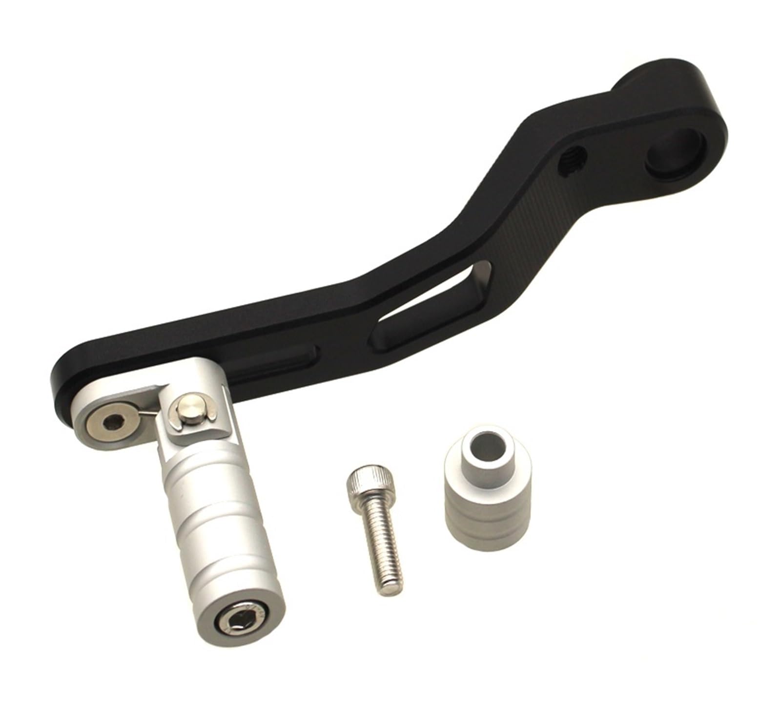 Qr0cjnpb 1 Silver Motorcycle Gear Shifter Motorcycle Aluminum Adjustable Folding Gear Shifter Shift Pedal Lever Fit For Trident660 For Trident 660 2021 2022 2023 2024 2025