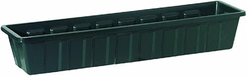 Miniatura 6 de Novelty Poly-Pro Jardinera de plástico para flores , Caja de flor, 30 - pulgadas