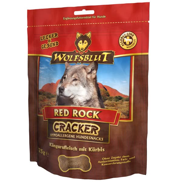 Wolfsblut Cracker Red Rock für Hunde - Doppelpack - 2 x 225 g