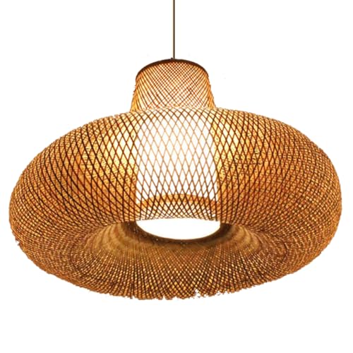 Asian Wicker Lantern decorativa para salón y comedor colonial
