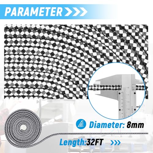 Image of YUCHENGTECH Anti Static Copper Rope O.D.8mm 32FT Anti Static Cord Static Eliminator Static Electricity Remover Industrial for Laminating Machine Printing Machine Film Machine (32FT)